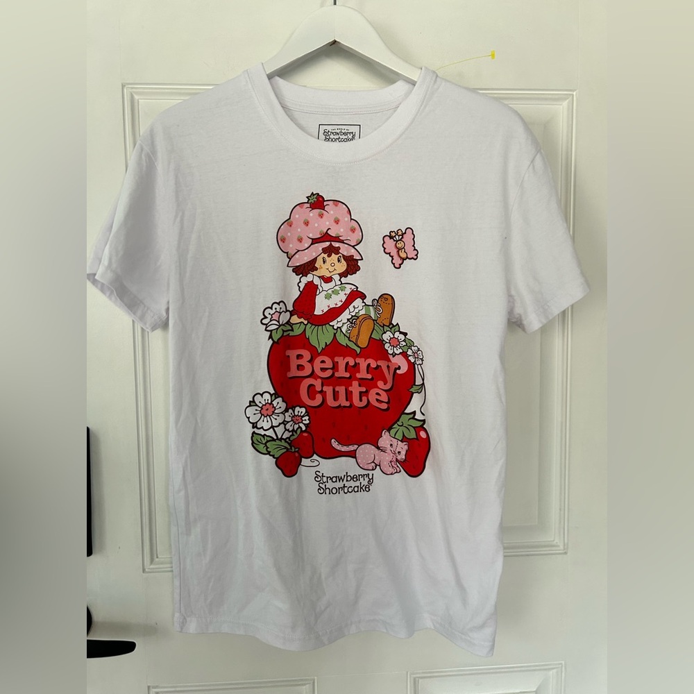 Strawberry Shortcake 'Berry Cute' White Graphic Tee